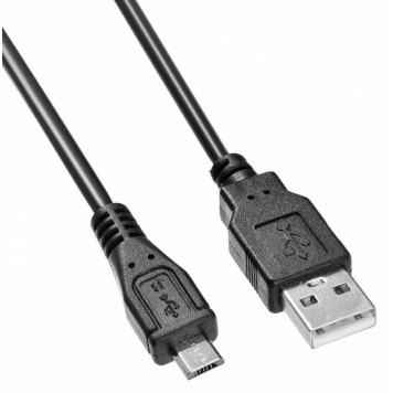 Кабель Buro MICROUSB2.0 micro USB B (m) USB A(m) 1.5м черный -2