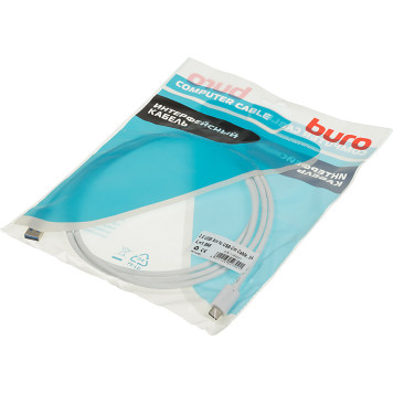 Кабель Buro BHP USB-TPC-1.8W USB (m)-USB Type-C (m) 1.8м белый -2