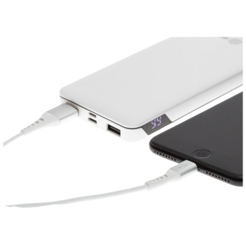 Кабель Cactus CS-LG.USB.A-0.8 USB (m)-Lightning (m) 0.8м белый блистер -6