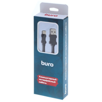 Кабель Buro BHP RET TYPEC1 BL USB A(m) USB Type-C (m) 1м черный -2