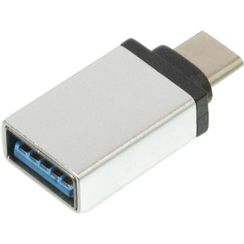 Адаптер Redline УТ000012622 USB Type-C (m) USB 3.0 A(f) серебристый -1