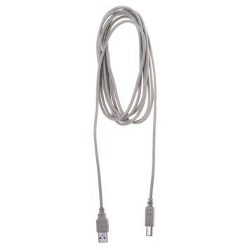Кабель Buro BHP RET USB_BM30 USB A(m) USB B(m) 3м серый блистер -4