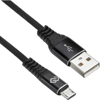 Кабель Digma USB (m)-micro USB (m) 3м черный -4