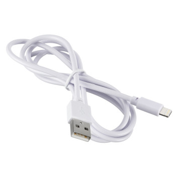 Кабель Digma USB A(m) Lightning (m) 1.2м белый -3