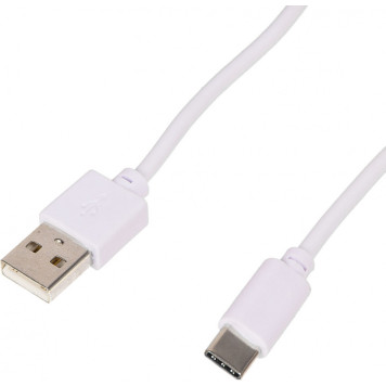 Кабель USB Type-C (m) USB A(m) 1.8м белый -1
