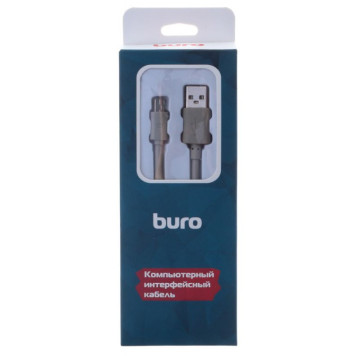 Кабель Buro BHP RET USB_MINI18 USB A(m) mini USB B (m) 1.8м серый -2