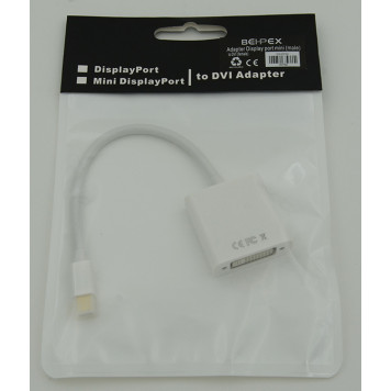 Переходник miniDisplayPort (m) DVI (f) белый -1