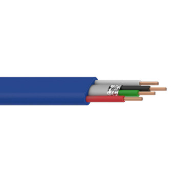 Кабель Hama 00187229 USB Type-C USB A(m) 1м синий плоский -1