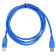 Кабель Buro USB3.0-AM/BM USB A(m) USB B(m) 1.8м синий 