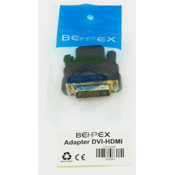 Переходник ADAPTER DVI-HDMI HDMI (f) DVI-D (m) -1