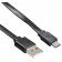 Кабель Buro BHP MICROUSB 1M FLAT micro USB B (m) USB A(m) 1м черный плоский 
