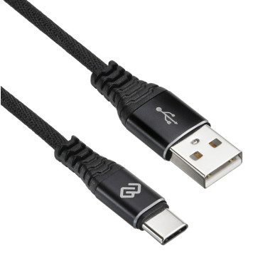 Кабель Digma USB (m)-USB Type-C (m) 3м черный -4