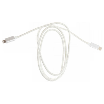 Кабель Cactus CS-LG.USB.C-1 USB Type-C (m)-Lightning (m) 1м белый блистер -3