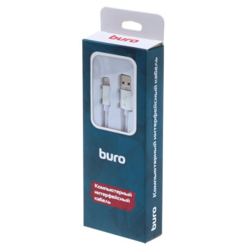 Кабель Buro BHP RET LGHT-W Lightning (m) USB A(m) 1м белый -2