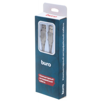 Кабель Buro BHP RET USB_AM30 USB A(m) USB A(m) 3м серый блистер -2