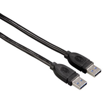 Кабель Hama H-54500 00054500 USB A(m) USB A(m) 1.8м -1