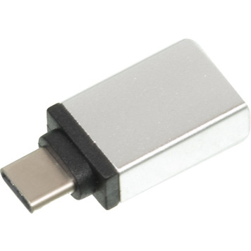 Адаптер Redline УТ000012622 USB Type-C (m) USB 3.0 A(f) серебристый -3
