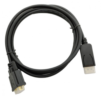 Кабель DisplayPort (m) DVI (m) 2м черный -1