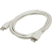 Кабель-удлинитель Ningbo USB A(m) USB A(f) 3м серый