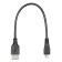 Кабель OTG Buro USB A(f) micro USB B (m) 0.2м черный 