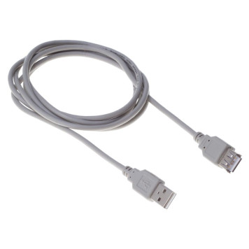 Кабель Buro BHP RET USB_AF30 USB A(m) USB A(f) 3м серый блистер -2