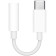 Переходник Apple MU7E2ZM/A mini-Jack 3.5 (f) USB Type-C (m) белый 