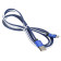 Кабель Digma USB A(m) micro USB B (m) 1.2м синий 