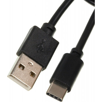 Кабель USB Type-C (m) USB A(m) 3м черный -1