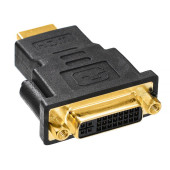 Переходник Buro HDMI-19M-DVI-I(F)-ADPT DVI-I(f) HDMI (m) черный