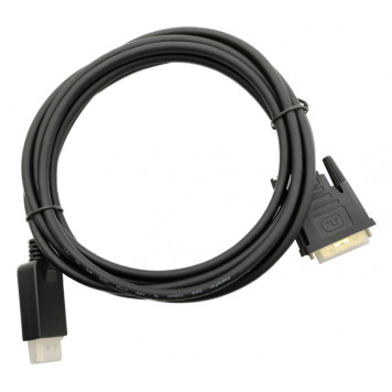 Кабель DisplayPort (m) DVI (m) 3м черный -1