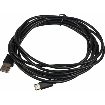 Кабель USB Type-C (m) USB A(m) 3м черный 