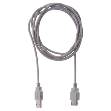 Кабель Buro BHP RET USB_AF18 USB A(m) USB A(f) 1.8м серый блистер -1