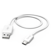 Кабель Hama 00173628 micro USB B (m) USB A(m) 1.4м белый