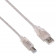Кабель Buro USB2.0-AM/BM-3-TRANS USB A(m) USB B(m) 3м прозрачный 