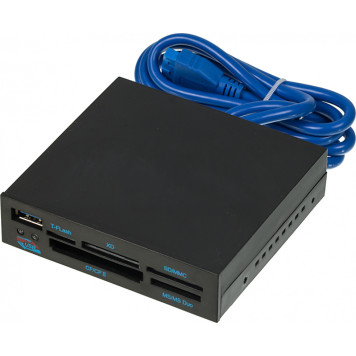 Устройство чтения карт памяти USB3.0 GL3233 SuperSpeed ALL-in-ONE черный -4