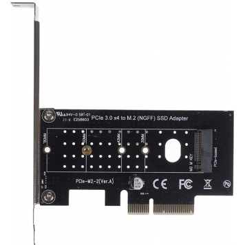 Адаптер PCI-E M.2 NGFF for SSD V2 + Heatsink Ret -4
