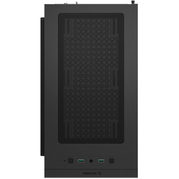 Корпус Deepcool MACUBE 110 черный без БП mATX 1x120mm 2xUSB3.0 audio bott PSU -5