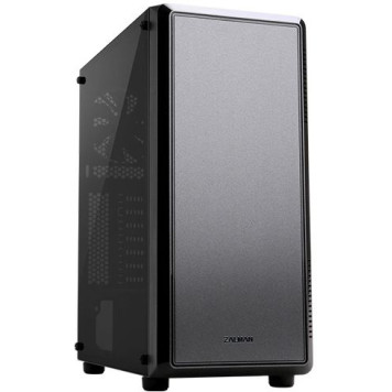 Корпус Zalman S4 черный без БП ATX 6x120mm 1xUSB2.0 1xUSB3.0 audio bott PSU -1
