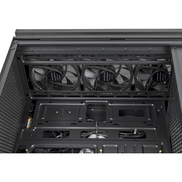 Корпус Formula F-33RGB черный без БП ATX 5x120mm 2x140mm 2xUSB2.0 1xUSB3.0 audio bott PSU -12