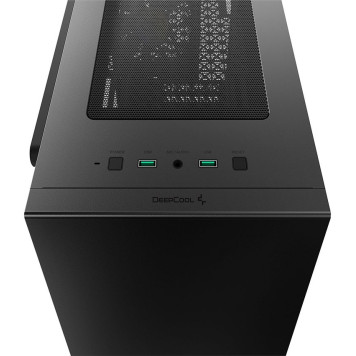 Корпус Deepcool MACUBE 110 черный без БП mATX 1x120mm 2xUSB3.0 audio bott PSU -12