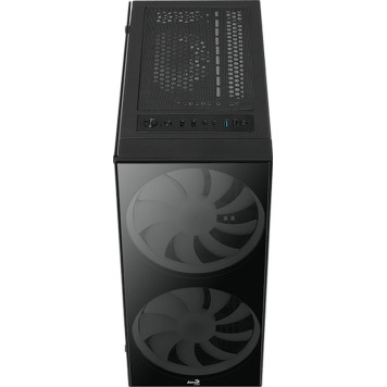 Корпус Aerocool Python-G-BK-v1 черный без БП ATX 1x120mm 2x200mm 2xUSB2.0 1xUSB3.0 audio bott PSU -11
