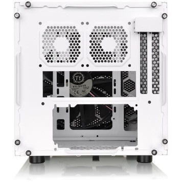 Корпус Thermaltake Core V1 Snow белый без БП miniITX 1x200mm 2xUSB3.0 audio bott PSU -3