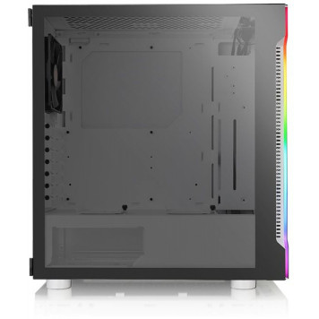 Корпус Thermaltake H200 TG Snow RGB белый без БП ATX 1x120mm 2xUSB3.0 audio bott PSU -4