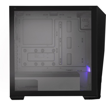 Корпус Cooler Master MasterBox K501L RGB TG черный без БП ATX 5x120mm 4x140mm 1xUSB2.0 1xUSB3.0 audio bott PSU -5