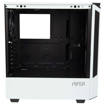 Корпус Hiper PW81 белый без БП ATX 4x120mm 2xUSB2.0 2xUSB3.0 audio bott PSU -4