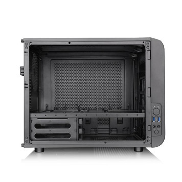 Корпус Thermaltake Core V21 черный без БП mATX 11x120mm 7x140mm 1x200mm 2xUSB3.0 audio bott PSU -1