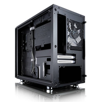 Корпус Fractal Design Define Nano S черный/черный без БП miniITX 4x120mm 3x140mm 2xUSB3.0 audio bott PSU -1