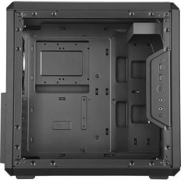 Корпус Cooler Master MasterBox Q500L черный без БП ATX 2x120mm 2x140mm 2xUSB3.0 audio bott PSU -4