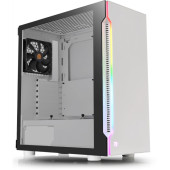 Корпус Thermaltake H200 TG Snow RGB белый без БП ATX 1x120mm 2xUSB3.0 audio bott PSU