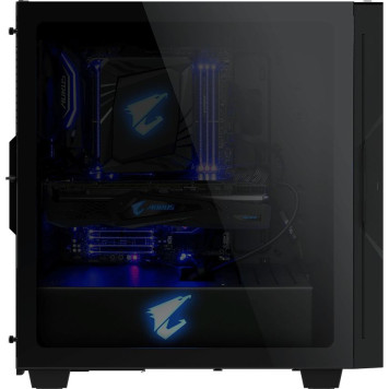 Корпус Gigabyte AORUS С300 GB-AC300G черный без БП ATX 4x120mm 4x140mm 2xUSB3.0 audio bott PSU -4